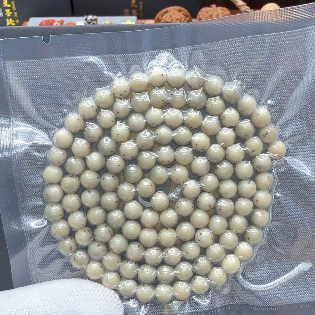 星月菩提手串9梵天糯冰河豚龙蛋6左右108一物一图