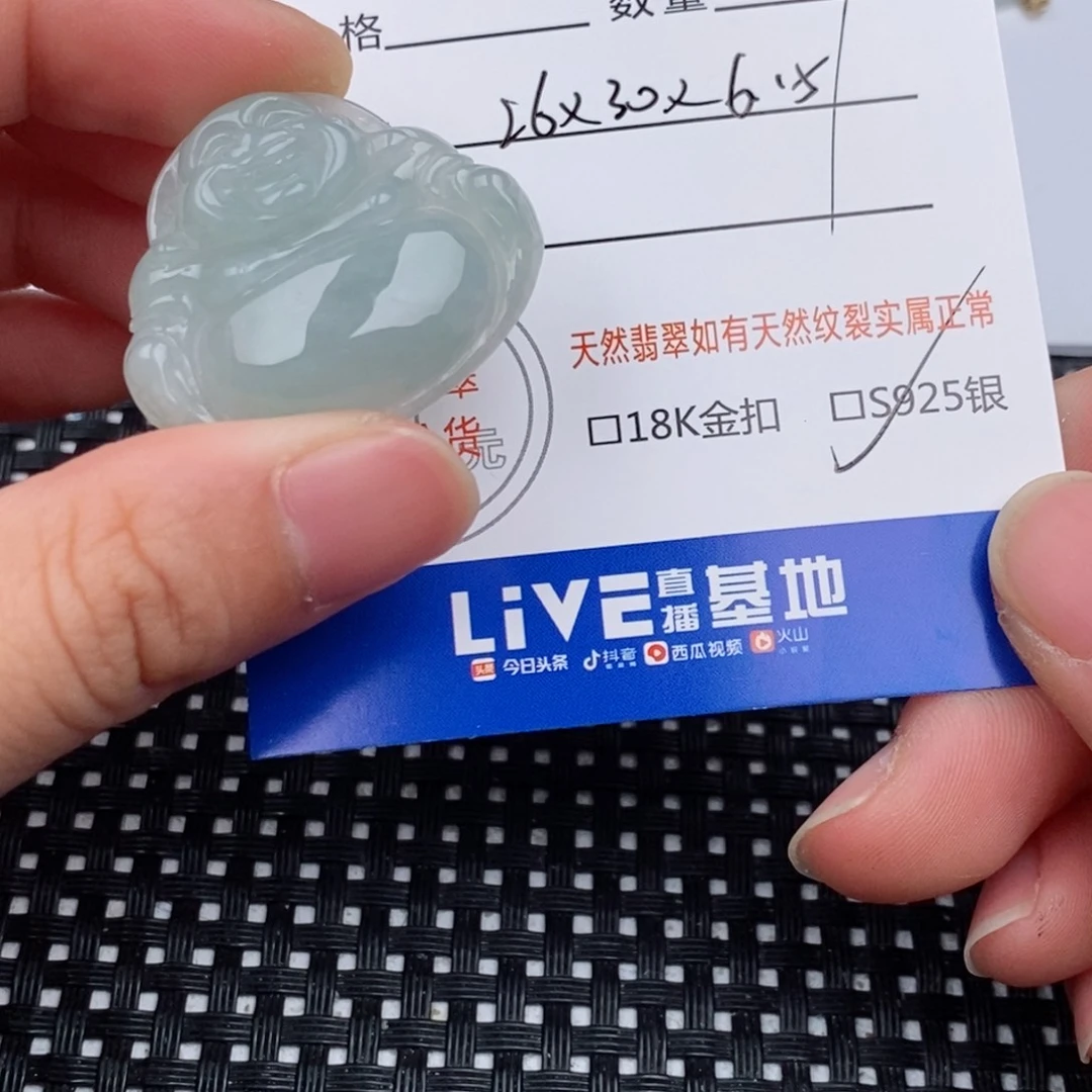 翡翠银S925镶嵌颈饰