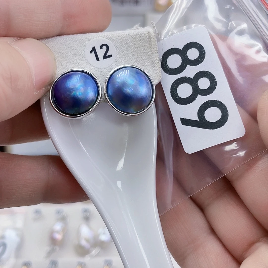 淡水珍珠颈饰银S925镶嵌陌*