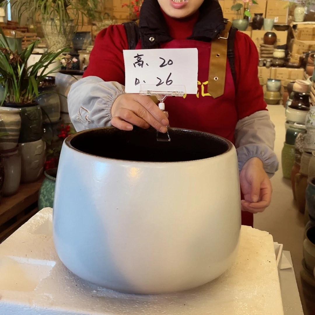 紫砂花盆高度20口径26