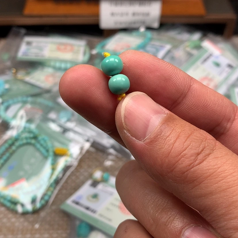 【闪购商品】未镶嵌绿松石颈饰30