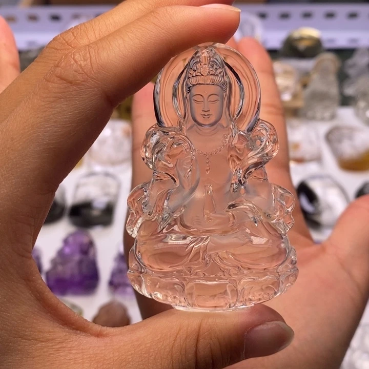 老***孟水晶未镶嵌颈饰定制