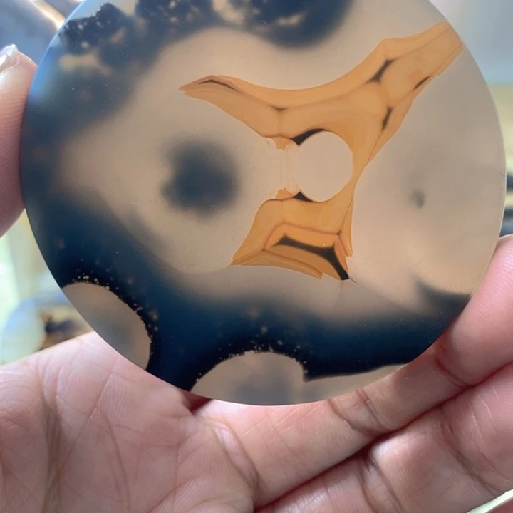 玛瑙/玉髓合金珠宝半成品