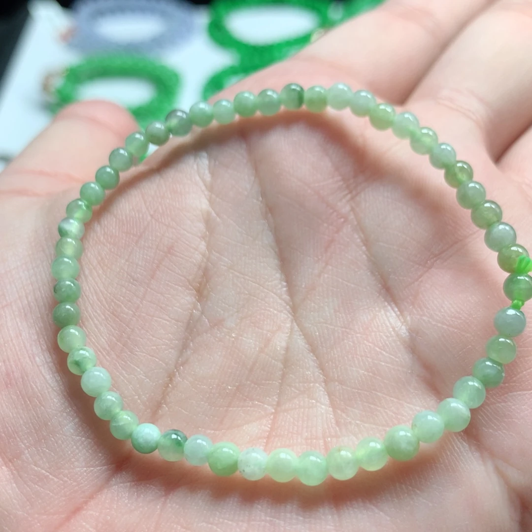 翡翠未镶嵌手链翡翠