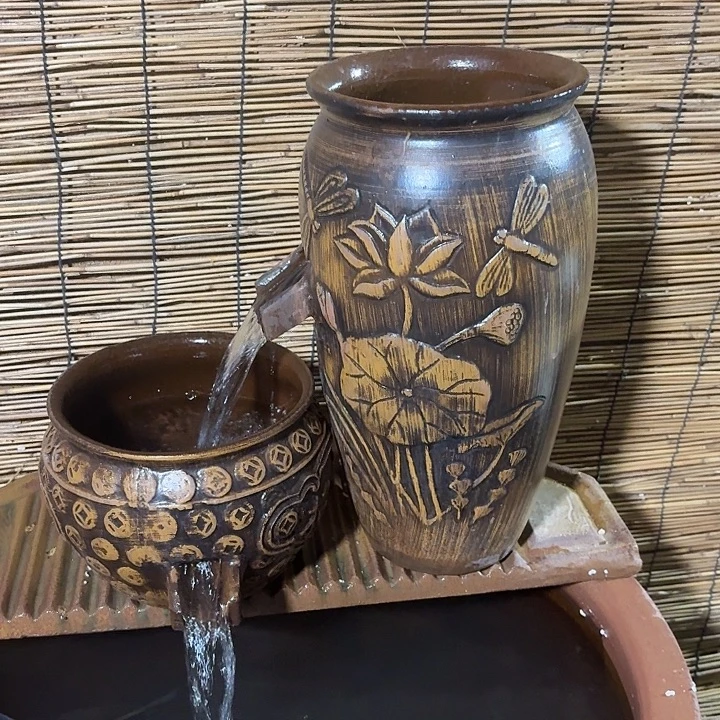 粗陶口径19/39，20/16进水口2.5厘米