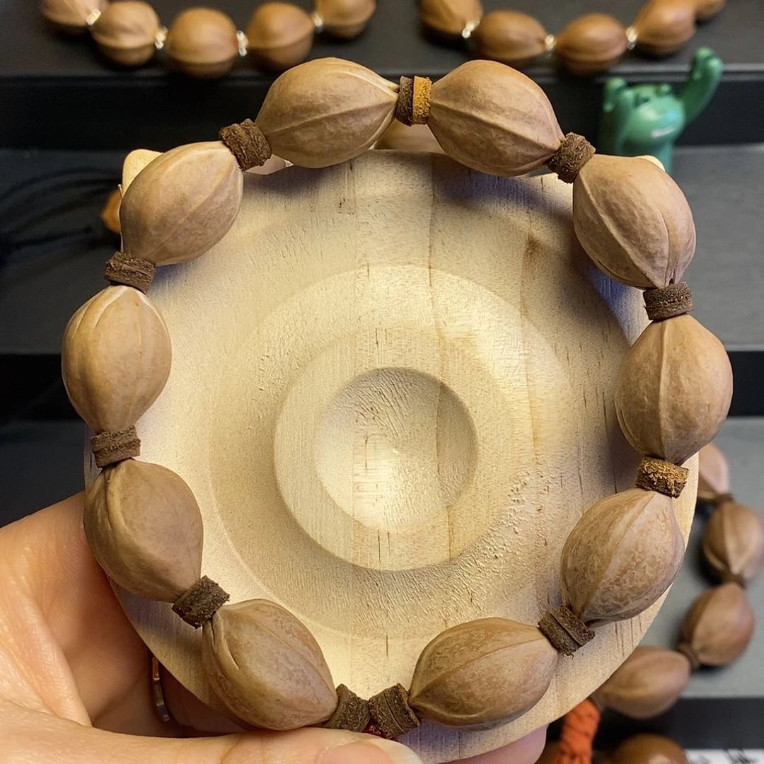 橄榄核手串/手链梅林铁核16/23左右