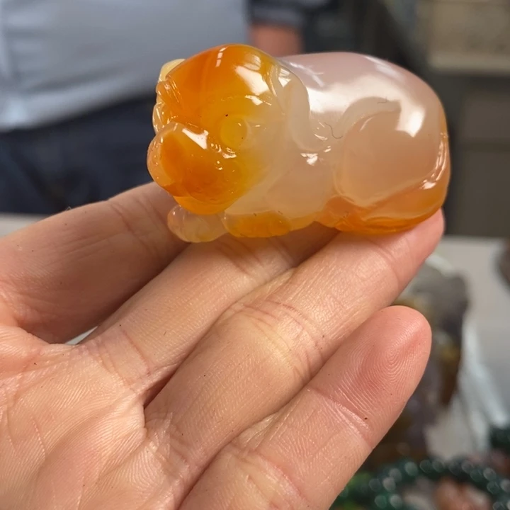 玛瑙/玉髓吊坠(不含链)未镶嵌