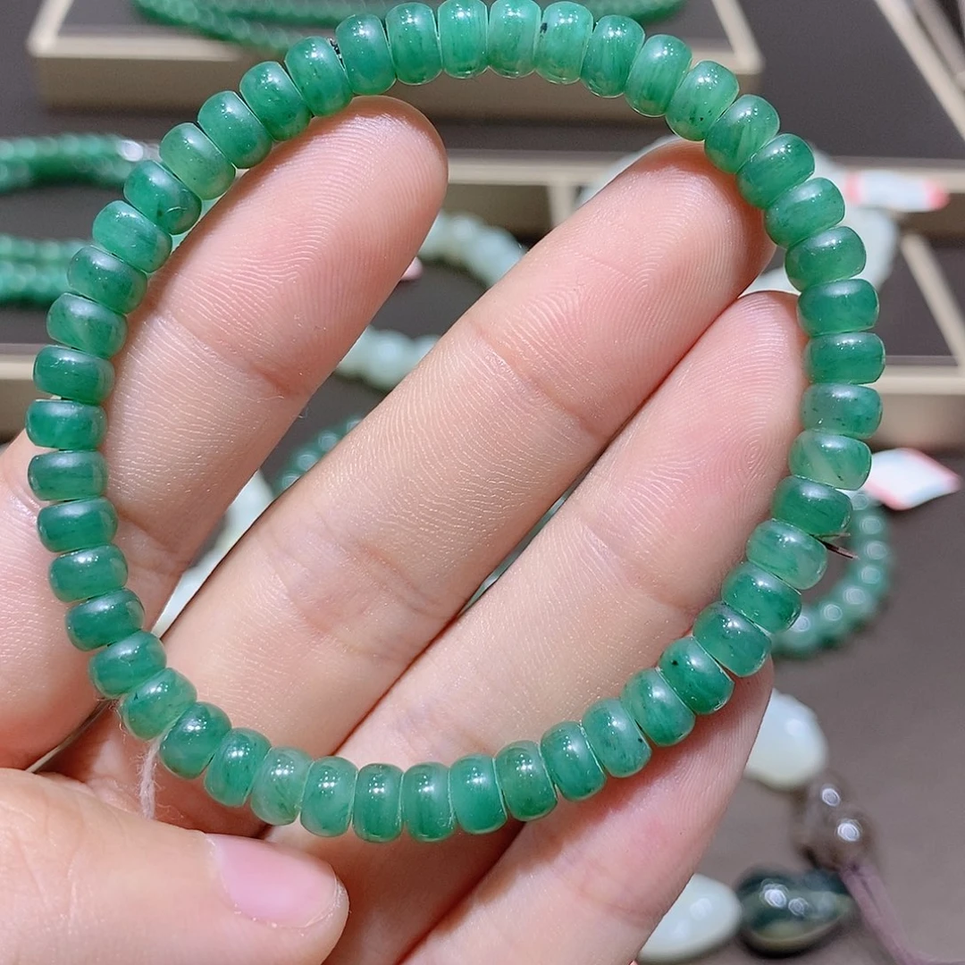 独山玉未镶嵌手串