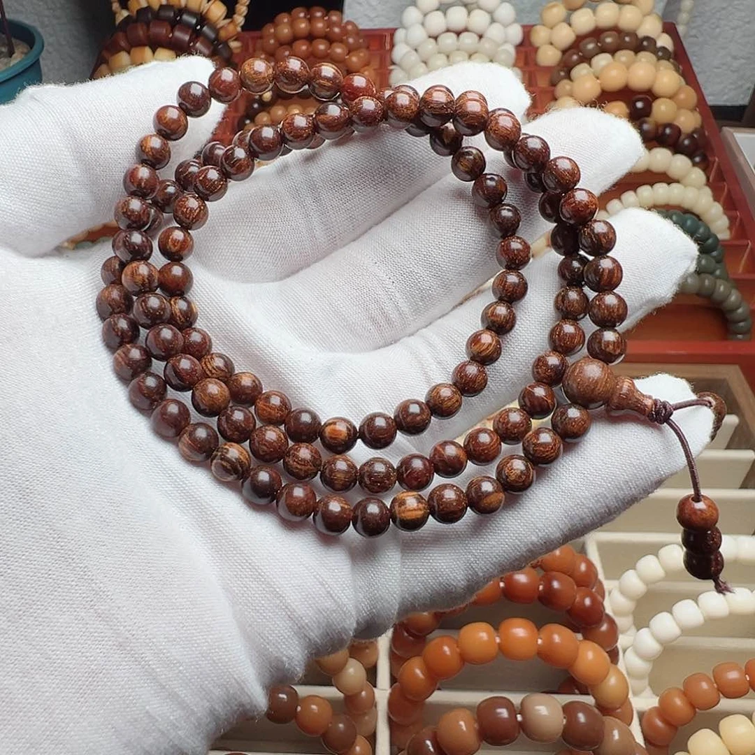 菩提根/象牙果手串熹*卡6 S55