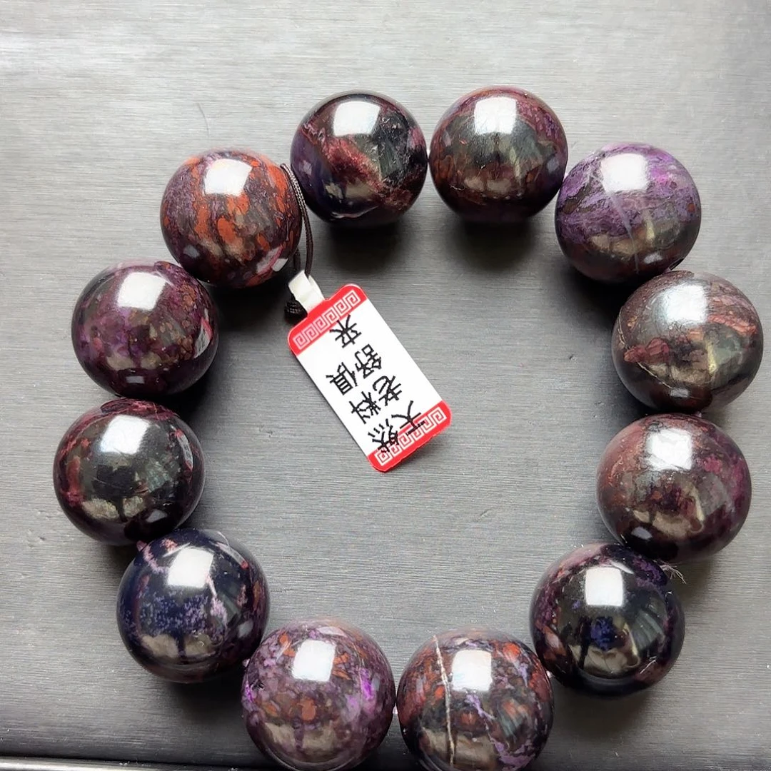 苏纪石（舒俱来）未镶嵌老油子手串20