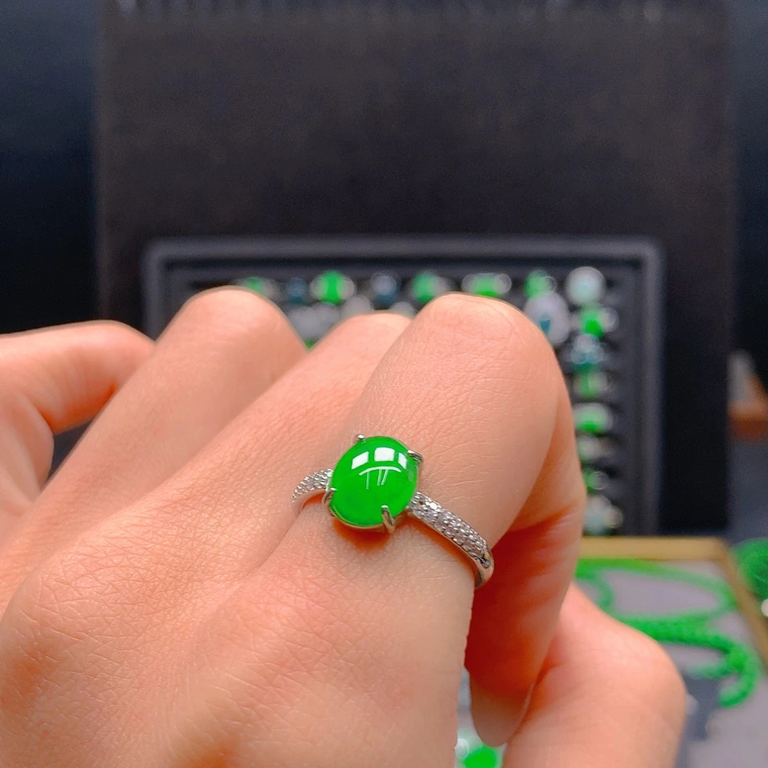 未镶嵌戒指翡翠天然翡翠