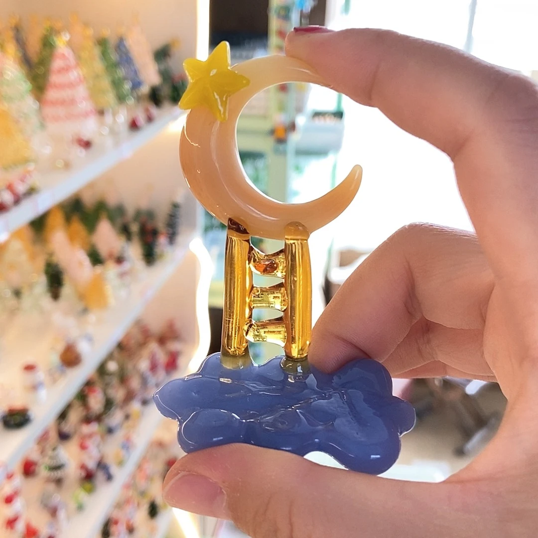 琉璃手工艺品月亮梯