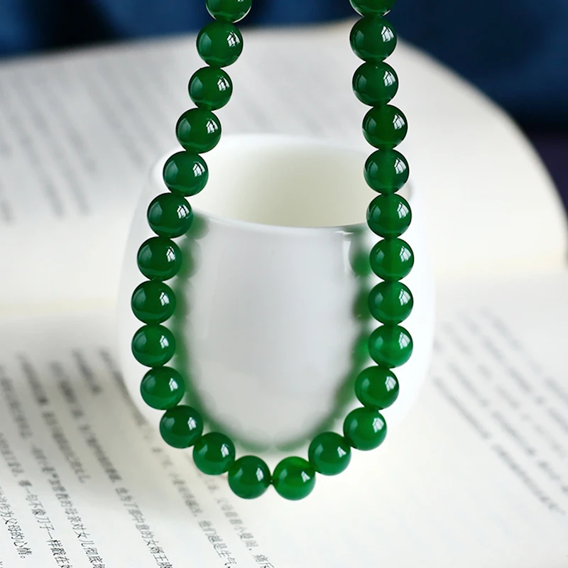 【伊一专属】精美时尚气质玉髓妈妈链{附证书礼盒}JSM776545