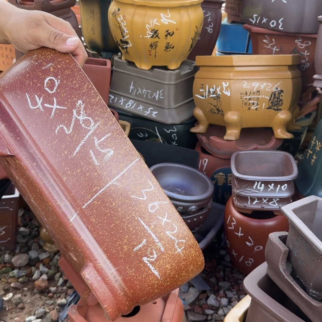紫砂花盆紫砂花盆花盆盆景盆栽