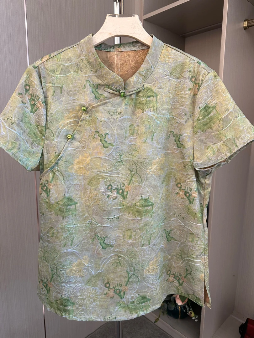 2583款【兰亭序】时尚洋气女士衬衣