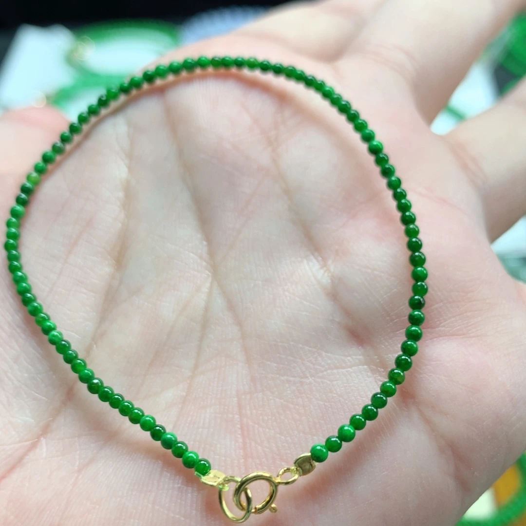 翡翠未镶嵌手链翡翠