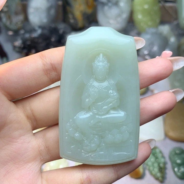 和田玉挂件未镶嵌