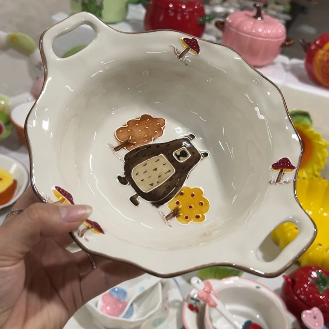 瓷高温陶瓷釉下彩微瑕！