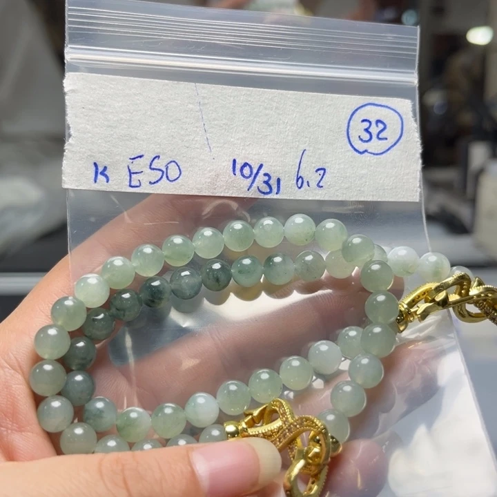 未镶嵌定制翡翠遵*手串两条