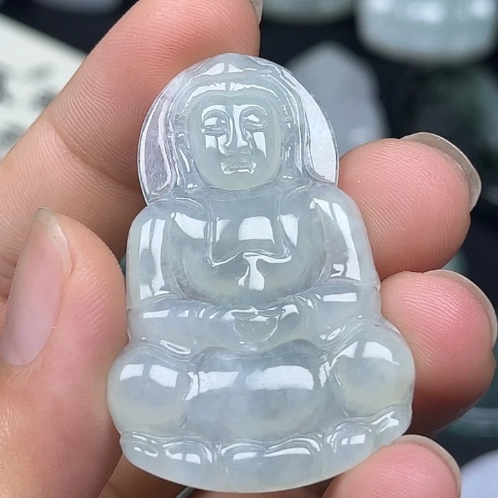 翡翠未镶嵌颈饰缅甸天然翡翠