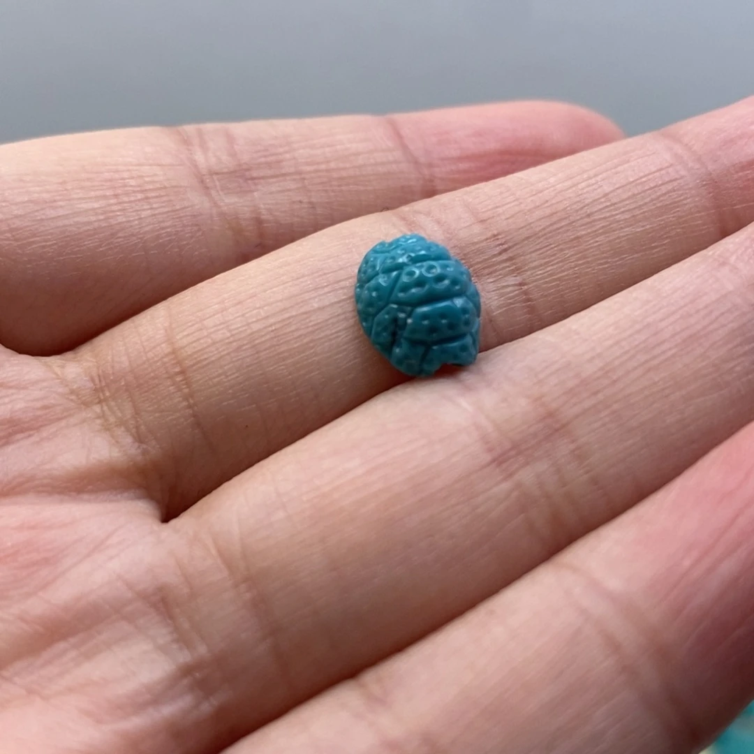 绿松石珠宝半成品未镶嵌