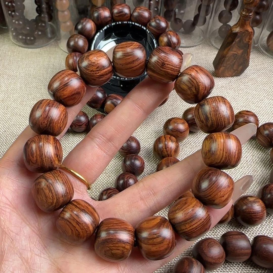 黄花梨/降香黄檀手串/手链老型线条