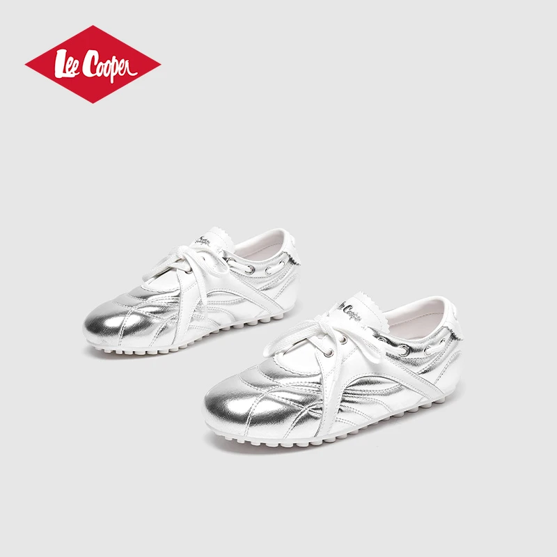 Lee Cooper【欧若精灵风】平底芭蕾德训鞋2025新款百搭软底休闲鞋