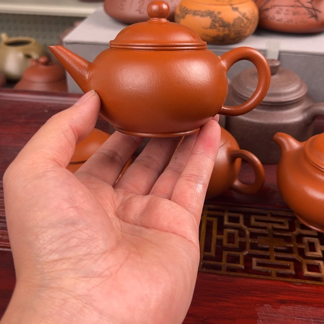 茶壶紫砂微瑕半手工制作125CC水平