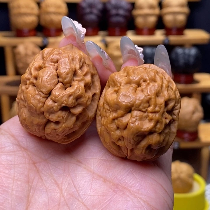 文玩核桃把件凤眼疙瘩包48号