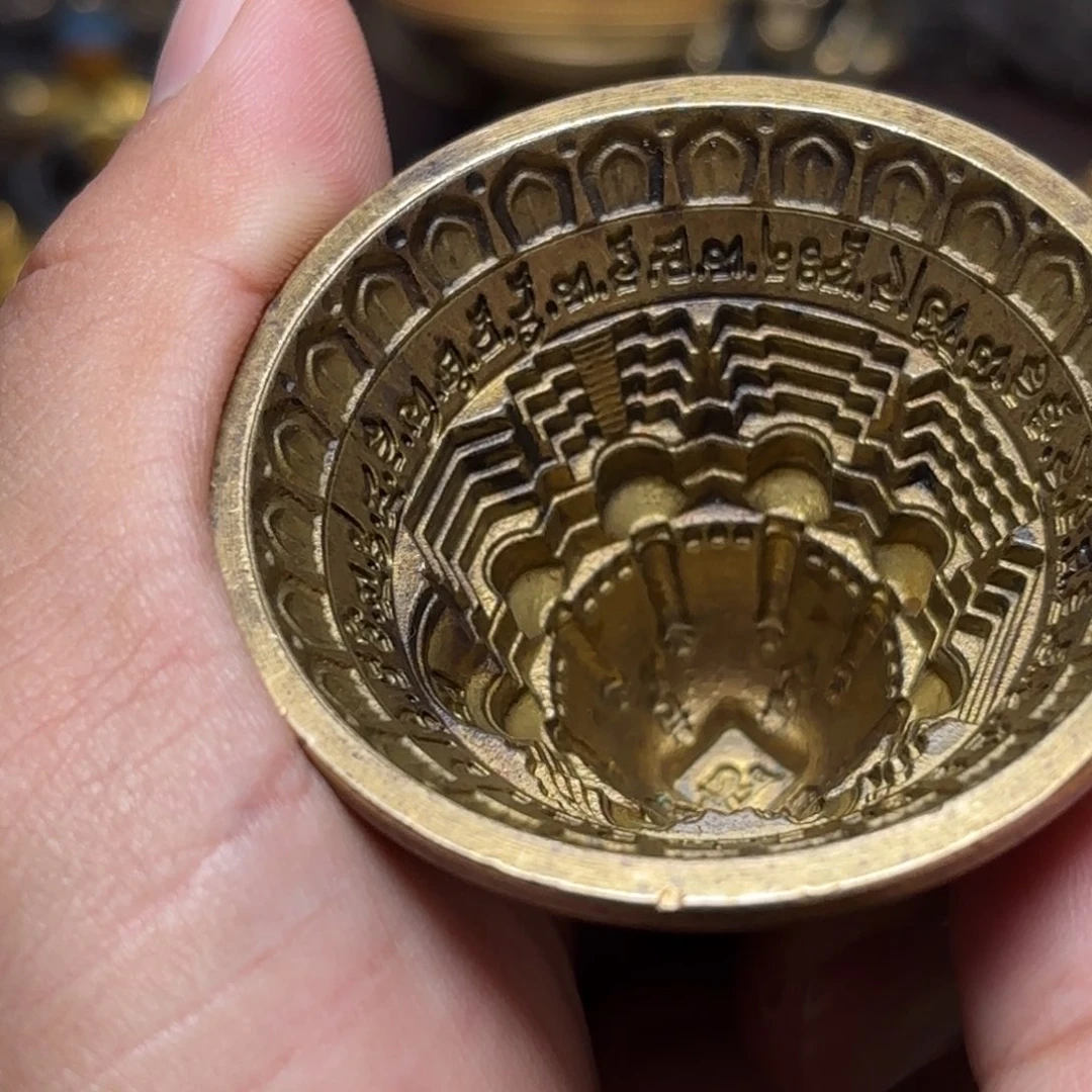 青***天铜星月菩提挂件菩提