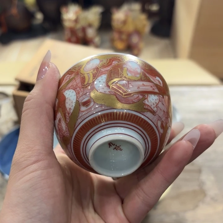 陶瓷古美术置物摆件