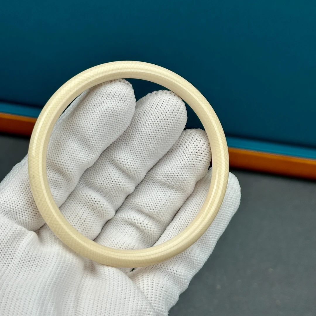 U51-15天然猛犸牙 精品果冻料细条叮当响59.4mm 保真正品