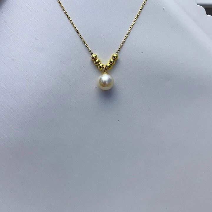 海水珍珠未镶嵌颈饰w9