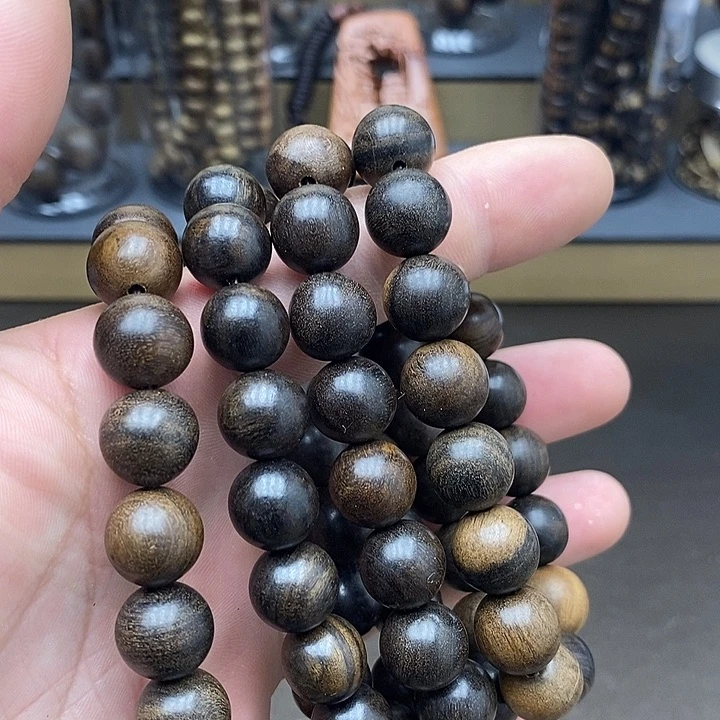 阴沉木手串/手链手串244