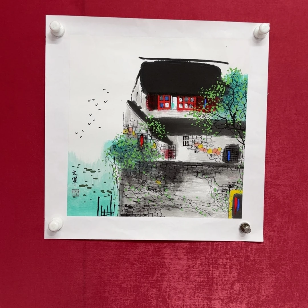 国画李文军老师国画精品