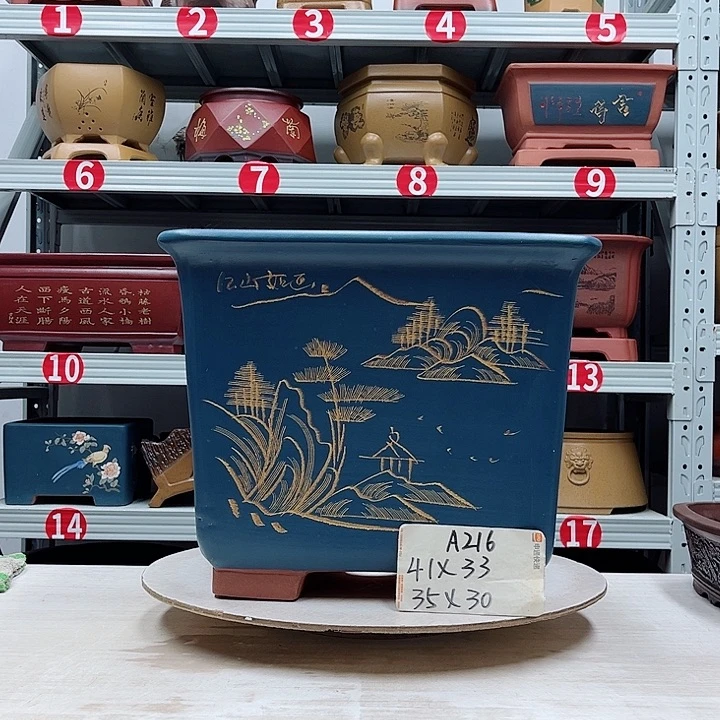 紫砂花盆紫砂花盆