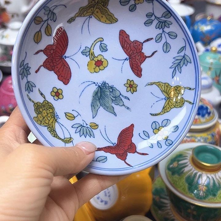 珐琅彩工艺是用一