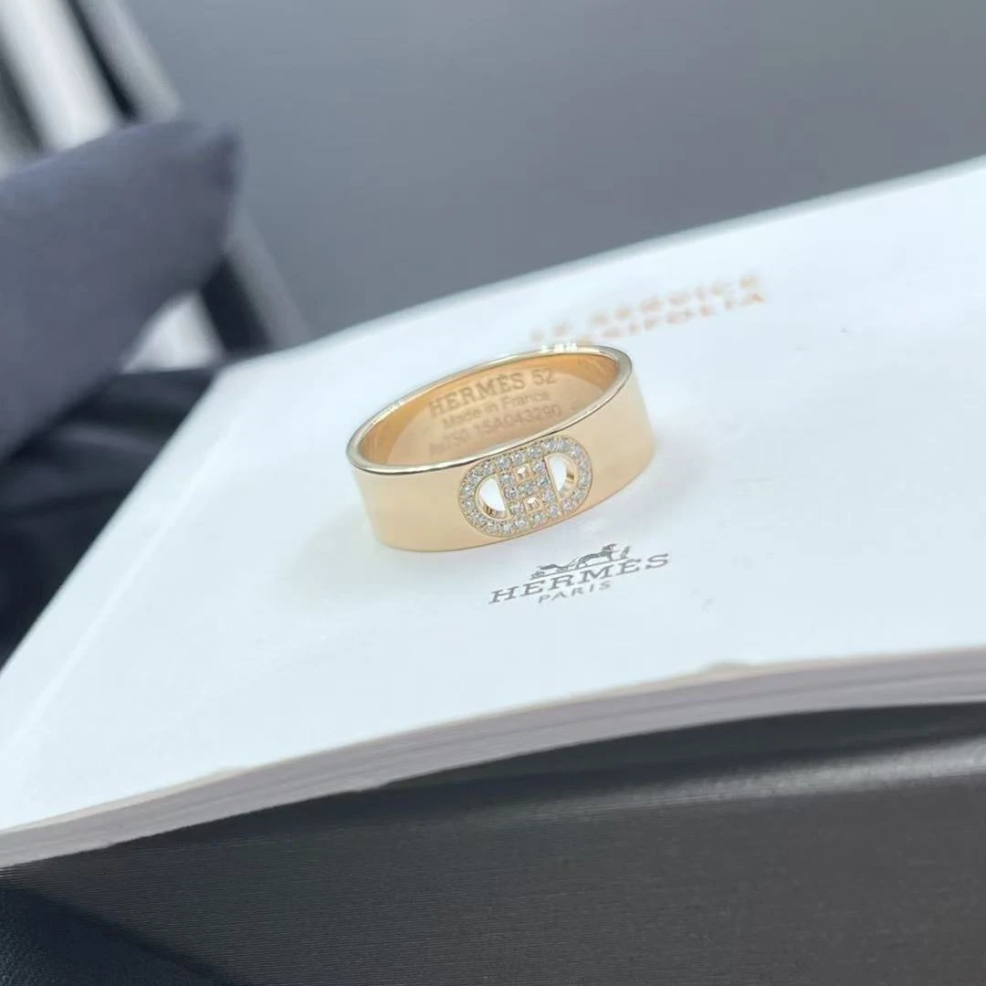 95新 Hermes/爱马仕 爱马仕/戒指/7805