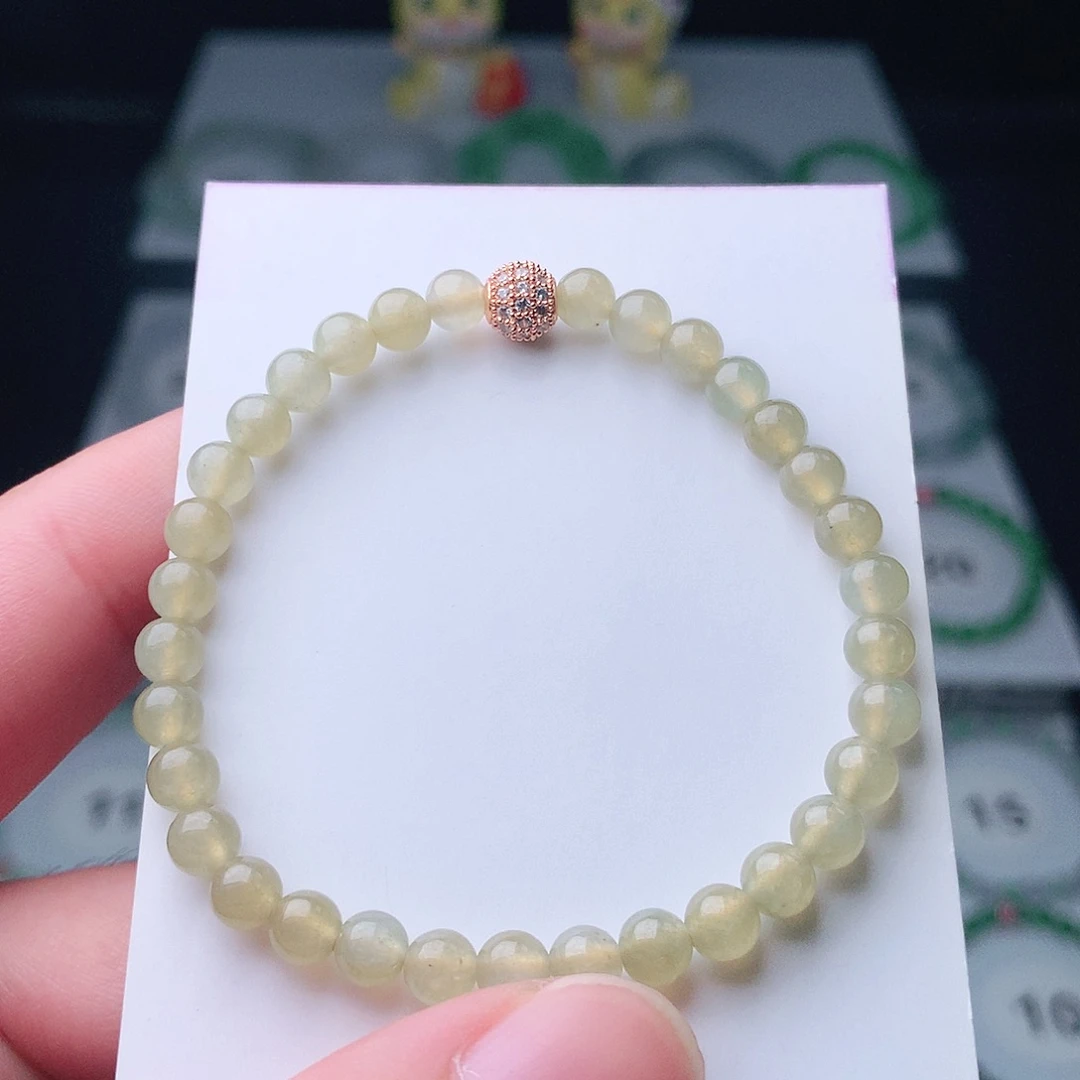 翡翠未镶嵌手链翡翠