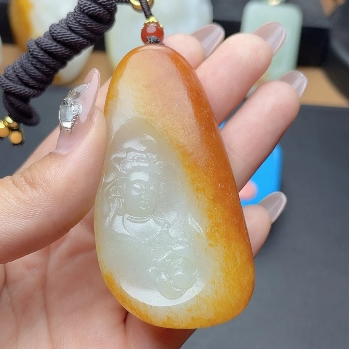 和田玉未镶嵌挂件已*置T