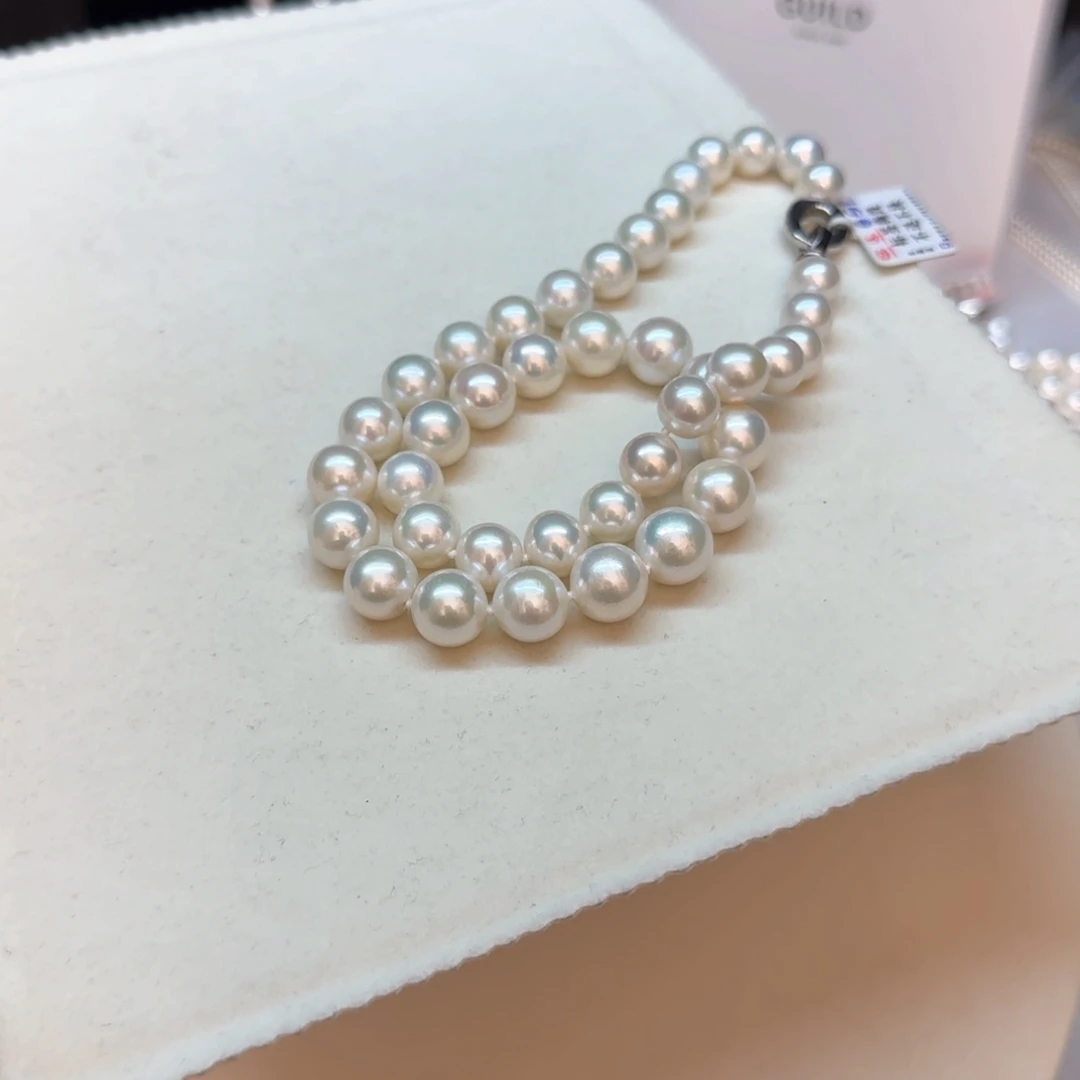 【闪购商品】淡水珍珠银S925镶嵌项链