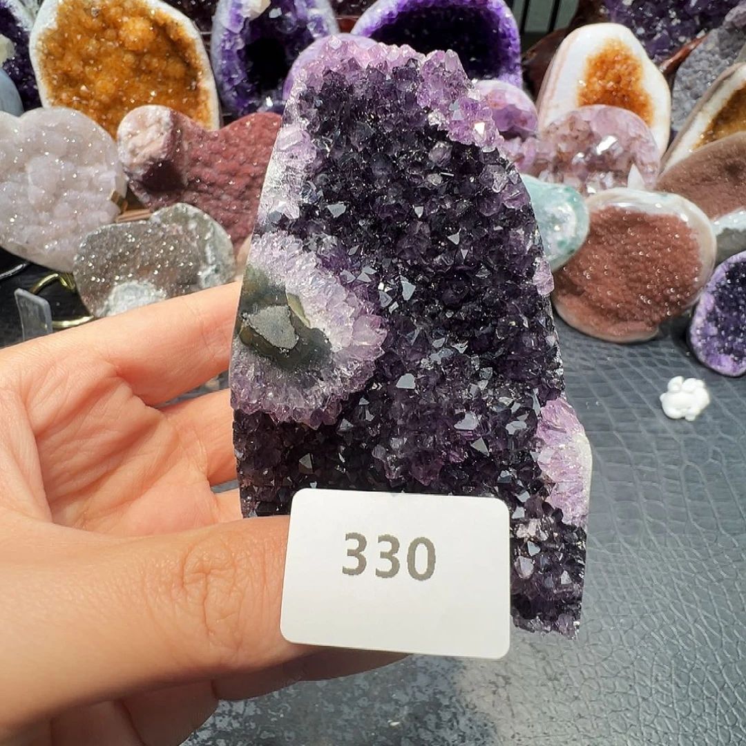 未镶嵌珠宝半成品紫晶