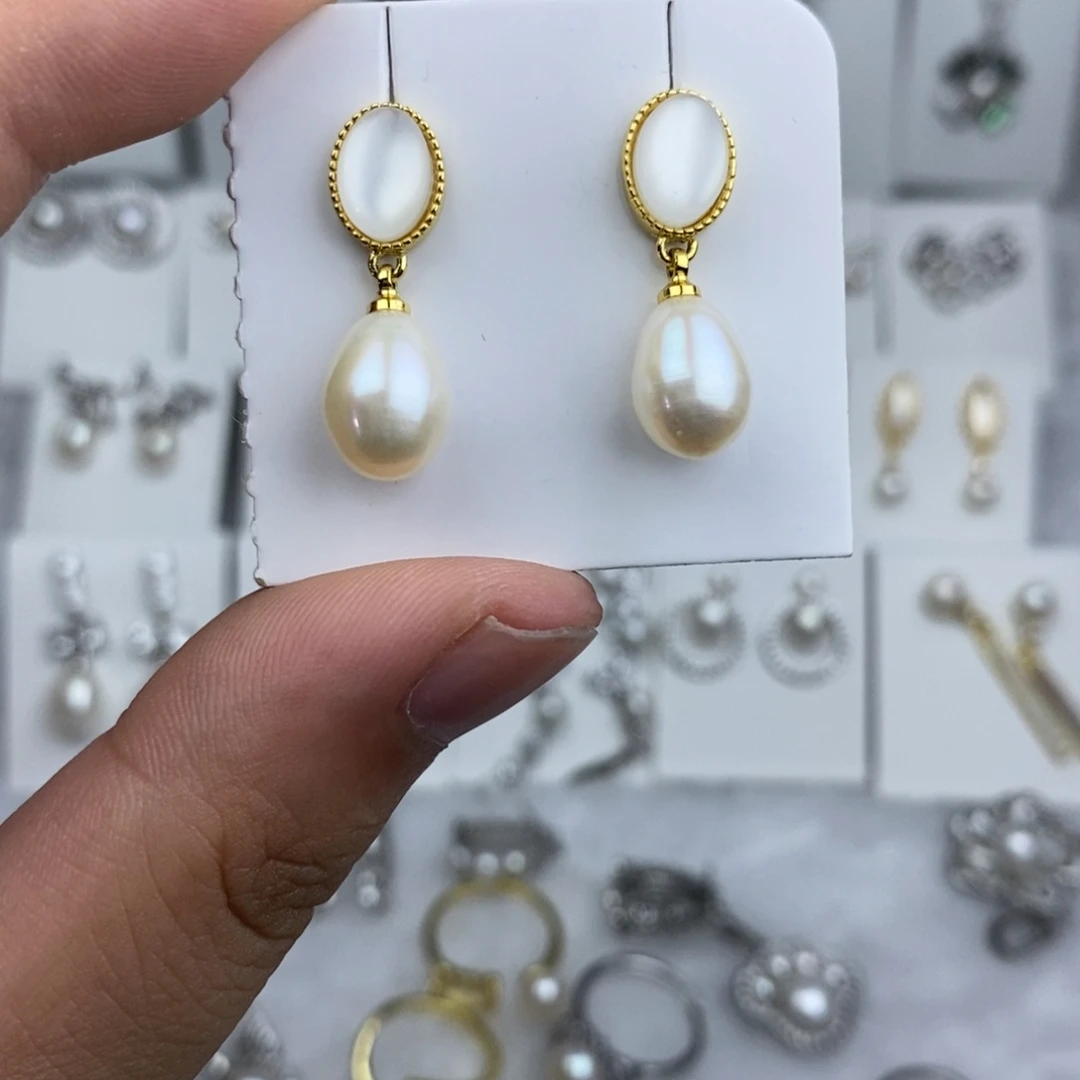 耳饰淡水珍珠未镶嵌