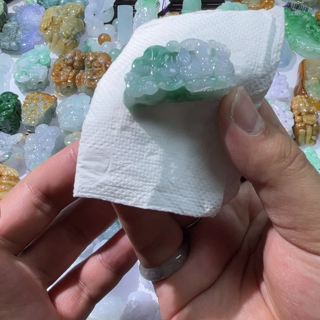 定制翡翠未镶嵌天然