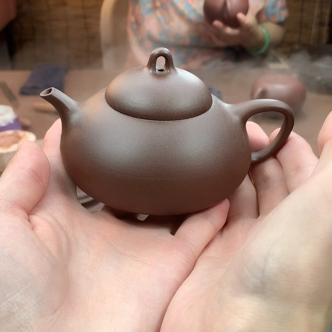 茶壶紫砂璞归 紫泥 180cc 周宜君