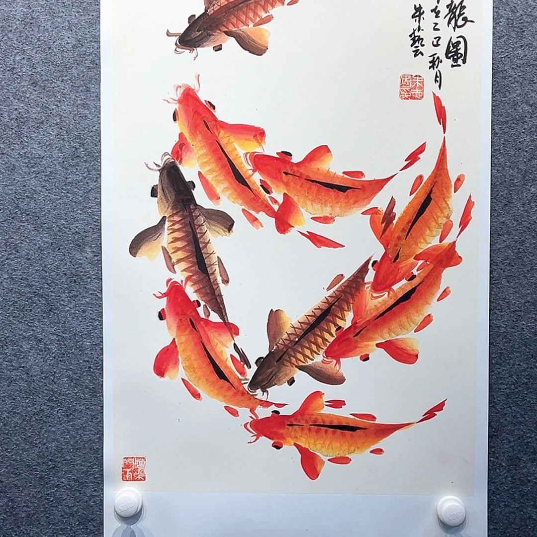 国画纯手绘系列画心