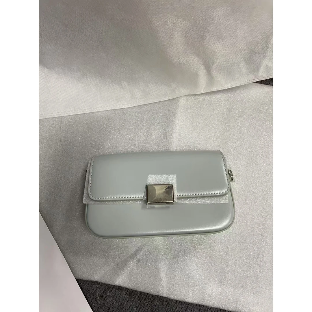 8828雾蓝色【清货微瑕】新款时尚轻奢百搭气质女包