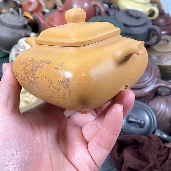 茶壶紫砂微瑕微瑕