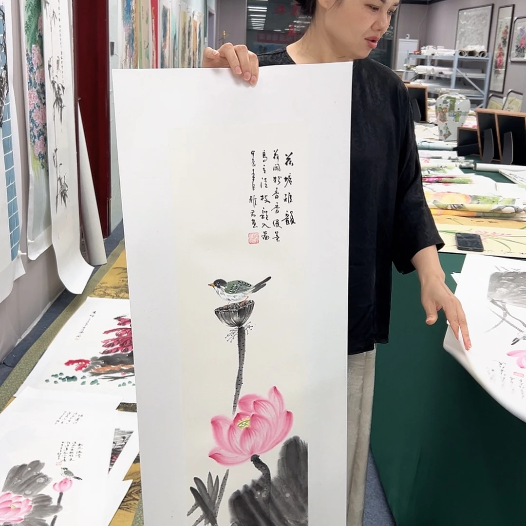 国画宣纸国画纯手绘作品