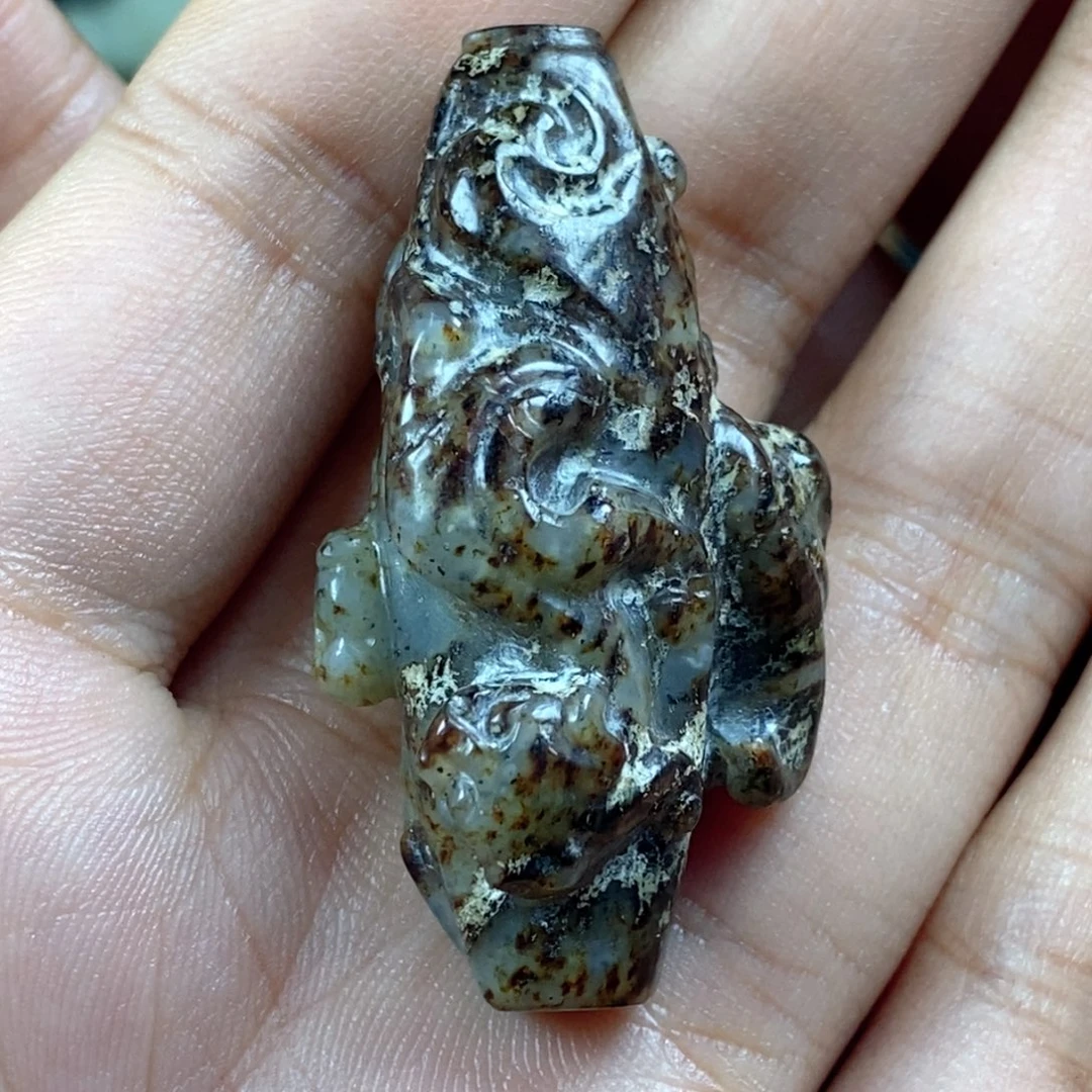 和田玉挂件未镶嵌品*